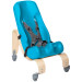 Special Tomato Soft-Touch Sitter with Mobile Base - Aqua