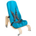 Special Tomato Soft-Touch Sitter with Stationary Base - Aqua