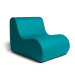 Jaxx Midtown Kids Classroom Chair - Turquoise