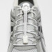 Lock Laces® Elastic Shoelaces - White on Shoe